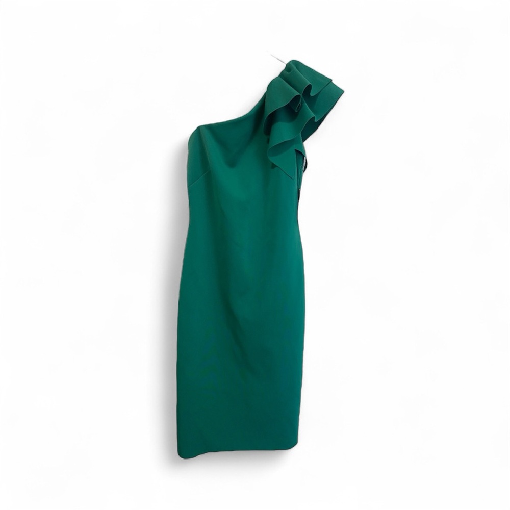 Jessica Howard One-Shoulder Teal Dress